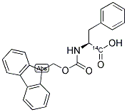 N-FMOC-L-PHENYLALANINE, [1-14C] Struktur