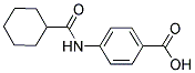 4-[(CYCLOHEXYLCARBONYL)AMINO]BENZOIC ACID Struktur