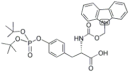 FMOC-O-DI-T-BUTYLPHOSPHO-L-TYROSINE Struktur