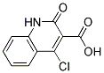 4-CHLORO-2-OXO-1,2-DIHYDRO-QUINOLINE-3-CARBOXYLIC ACID Struktur