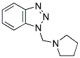 (1-PYRROLIDINYLMETHYL)BENZOTRIAZOLE Struktur