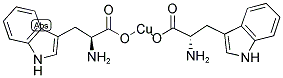 COPPER TRYPTOPHANATE Struktur