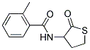 2-METHYL-N-(2-OXOTETRAHYDRO-3-THIOPHENYL)BENZENECARBOXAMIDE Struktur