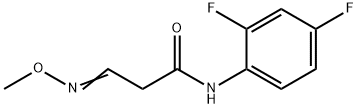 N-(2,4-DIFLUOROPHENYL)-3-(METHOXYIMINO)PROPANAMIDE Struktur