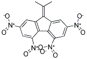 9-(1-METHYLETHYLIDENE)-2,4,5,7-TETRANITRO-9H-FLUORENE Struktur