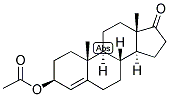 4-ANDROSTEN-3-BETA-OL-17-ONE ACETATE Struktur