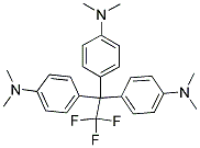 1,1,1-TRIS(4-DIMETHYLAMINOPHENYL)-2,2,2-TRIFLUOROETHANE Struktur