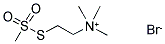 [2-(TRIMETHYLAMMONIUM)ETHYL] METHANETHIOSULFONATE BROMIDE Struktur