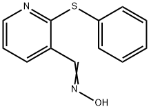 2-(PHENYLSULFANYL)NICOTINALDEHYDE OXIME Struktur