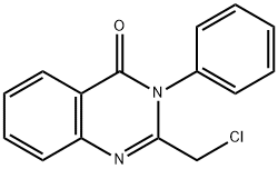 2-(CHLOROMETHYL)-3-PHENYL-4(3H)-QUINAZOLINONE Struktur