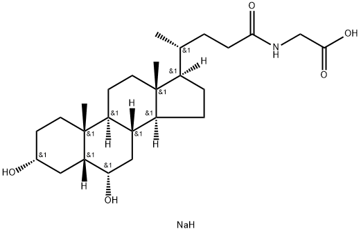 甘氨豬去氧膽酸鈉 結(jié)構(gòu)式