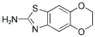 6,7-DIHYDRO[1,4]DIOXINO[2,3-F][1,3]BENZOTHIAZOL-2-AMINE Struktur