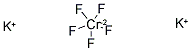 POTASSIUM PENTAFLUOROCHROMATE Struktur