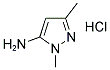 1,3-DIMETHYL-1H-PYRAZOL-5-YLAMINE HYDROCHLORIDE Struktur