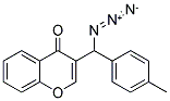 3-[AZIDO(4-METHYLPHENYL)METHYL]-4H-CHROMEN-4-ONE Struktur