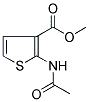 METHYL 2-(ACETYLAMINO)-3-THIOPHENECARBOXYLATE Struktur