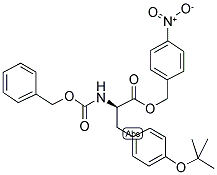 Z-D-TYR(TBU)-ONB Struktur