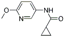 CYCLOPROPYL-N-(6-METHOXY(3-PYRIDYL))FORMAMIDE Struktur