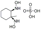 CIS-1,2-BISHYDROXYAMINO-1-METHYLCYCLOHEXANE , HEMISULPHATE Struktur