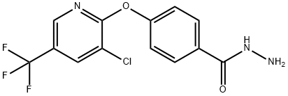 (4-(3-CHLORO-5-(TRIFLUOROMETHYL)(2-PYRIDYLOXY))BENZOYL)HYDRAZIDE Struktur