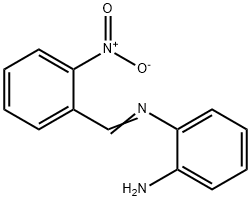 N-(2-AMINOPHENYL)-N-[(2-NITROPHENYL)METHYLENE]AMINE Struktur