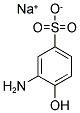 2-AMINOPHENOL-4-SULPHONIC ACID SODIUM SALT Struktur