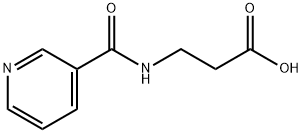 3-[(PYRIDINE-3-CARBONYL)-AMINO]-PROPIONIC ACID Struktur