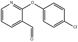 2-(4-CHLOROPHENOXY)NICOTINALDEHYDE Struktur