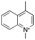 1,4-DIMETHYLQUINOLINIUM Struktur