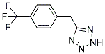 5-(4-TRIFLUOROMETHYL-BENZYL)-2H-TETRAZOLE Struktur