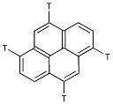 PYRENE, [3,5,8,10-3H] Struktur