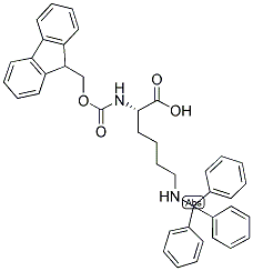 FMOC-LYS(TRT)-OH Struktur