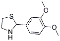 2-(3,4-DIMETHOXY-PHENYL)-THIAZOLIDINE Struktur