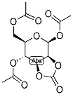 1,4,6-TRI-O-ACETYL-ALPHA-D-MANNOPYRANOSE 2,3-CARBONATE Struktur