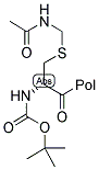 BOC-D-CYS(ACM)-PAM RESIN Struktur