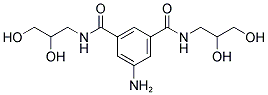 5-AMINO-N,N'-BIS-(2,3-DIHYDROXY-PROPYL)-ISOPHTHALAMIDE Struktur