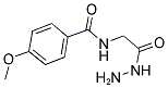 N-(2-HYDRAZINO-2-OXOETHYL)-4-METHOXYBENZAMIDE Struktur