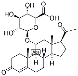 11-ALPHA-HYDROXYPROGESTERONE GLUCURONIDE Struktur