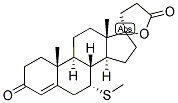 7-A-THIOMETHYL SPIRONOLACTONE Struktur