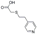 [2-(4-PIRIDYL)ETHYLTHIO] ACETIC ACID Struktur