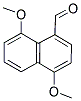 4,8-DIMETHOXY-NAPHTHALENE-1-CARBALDEHYDE Struktur