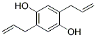 2,5-DIALLYLBENZENE-1,4-DIOL Struktur