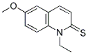 1-ETHYL-6-METHOXY-DI-HYDROQUINOLINE-THIODONE Struktur