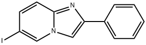 6-IODO-2-PHENYLIMIDAZO[1,2-A]PYRIDINE Struktur