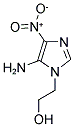 5-AMINO-1-(2-HYDROXYETHYL)-4-NITROIMIDAZOLE Struktur