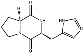 CYCLO(-D-HIS-PRO) Struktur