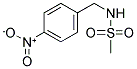 N-METHYL-(4-NITRO)-BENZYL SULFONAMIDE Struktur