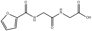 (2-[(FURAN-2-CARBONYL)-AMINO]-ACETYLAMINO)-ACETIC ACID Struktur