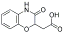 3,4-DIHYDRO-3-OXO-2H-(1,4)-BENZOXAZIN-2-YLACETIC ACID Struktur