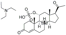 4-PREGNEN-11-ALPHA-OL-3,20-DIONE SULPHATE, TRIETHYL AMMONIUM SALT